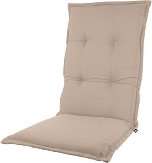 Kopu Kopu® Prisma Tan - Comfortabel Tuinkussen met Hoge Rug - Bruin Beige