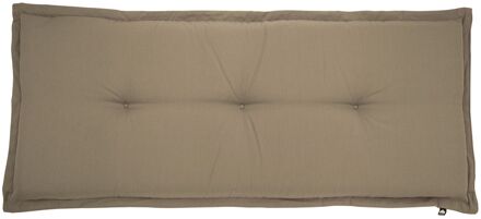 Kopu Kopu® Prisma Taupe - Hoogwaardig en Comfortabel Bankkussen 120x50 cm Bruin