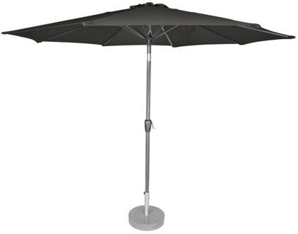 Kopu Kopu® ronde stokparasol 300 cm Calma - Antraciet Grijs