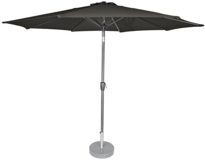 Kopu Kopu® ronde stokparasol 300 cm Calma - Antraciet Grijs