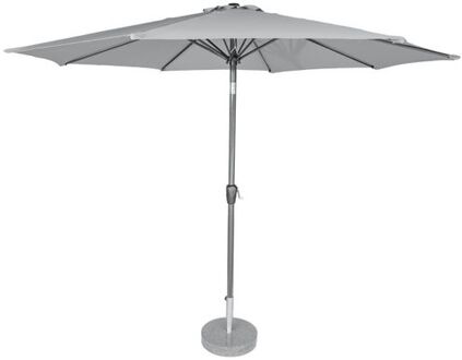 Kopu Kopu® ronde stokparasol 300 cm Calma - Light Grey Grijs