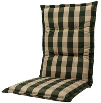 Kopu® Country Green - Comfortabel Tuinkussen met Hoge Rug - Groen