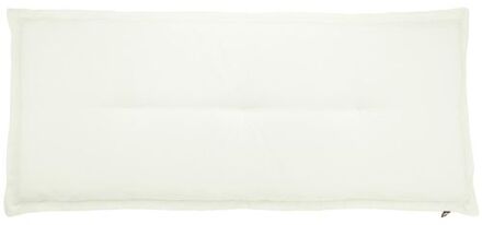 Kopu® Prisma Ivory - Hoogwaardig Comfortabel Bankkussen 120x50 cm Wit