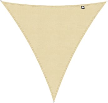 Kopu® Schaduwdoek Driehoek 3 mtr - 280 grams Waterdoorlatend - Creme Crème