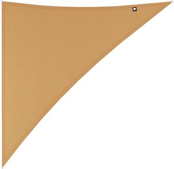 Kopu® Schaduwdoek Driehoek 5x5x7,1 mtr 230 grams Waterdicht - Zand Beige