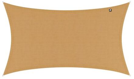 Kopu® Schaduwdoek Rechthoek 3x5 m Waterdicht - Zonnedoek - Zand Beige