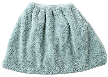 Koraal Fluwelen Bezem Cover Doek Absorberende Mop Huishoudelijke Reiniging Tool Vervanging Doek Wxv groen