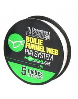 Korda Boilie Funnel Web HEXMESH | Refill | 5m