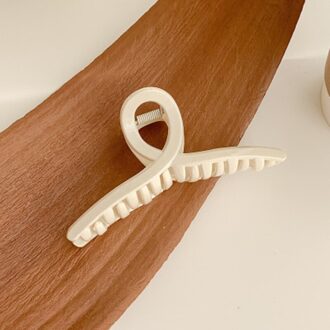 Korea Haaraccessoires Morandi Kleur Kruisen Haar Klauwen Voor Vrouwen Cross Transparante Haar Clip Krab Hoofdtooi 4