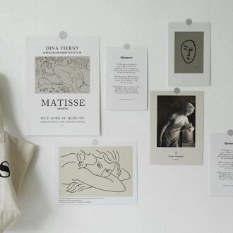 Koreaanse Ins Foto Decoratie Kaart Set 30 Sheets Art Fotografie Props Collocatie Postcard Diy Kamer Muursticker Colour Printing