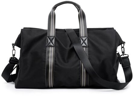 Koreaanse Leisure Reistas Grote Capaciteit Licht Canvas Mannen Draagbare Diagonaal Tas Bagage Tas Reistassen