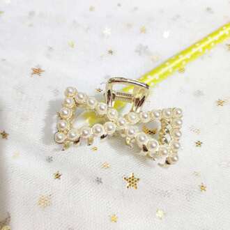 Koreaanse Luxe Parel Strass Haar Klauw Krabben Clips Haar Claws Rhinestone Haarspeld Haar Clip Accessoires Vrouwen