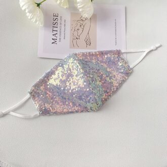 Koreaanse Stijl Masker Vrouwelijke Lente En Zomer Outdoor Zonnebrandcrème Verstelbare Roze Masker Mode Zilver