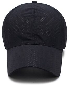 Koreaanse Stijl Solid Zomer Unisex Baseball Cap Mannen Snapback Vrouwen Jongen Sneldrogend Mesh Cap Ademend Zonnehoed Toevallige nee.1
