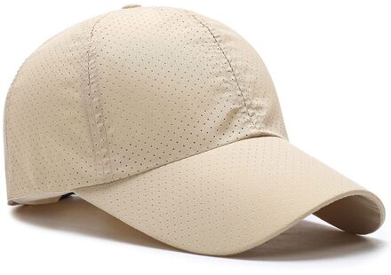 Koreaanse Stijl Solid Zomer Unisex Baseball Cap Mannen Snapback Vrouwen Jongen Sneldrogend Mesh Cap Ademend Zonnehoed Toevallige nee.6