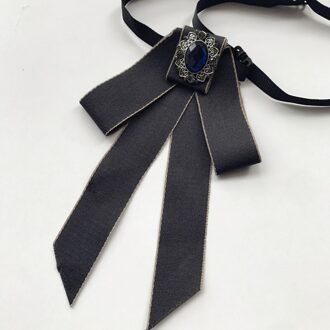 Koreaanse Streamer Vlinderdas Britse Mannen Bruiloft Sieraden College Stijl Overhemd Accessoires Kraag Bloem Mode Handgemaakte Bowtie 4