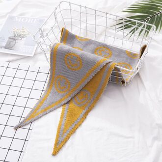 Koreaanse versie van de mode sjaal kleine leuke jongens en meisjes sjaal winter warm kasjmier driehoek sjaal baby sjaal sjaal 4