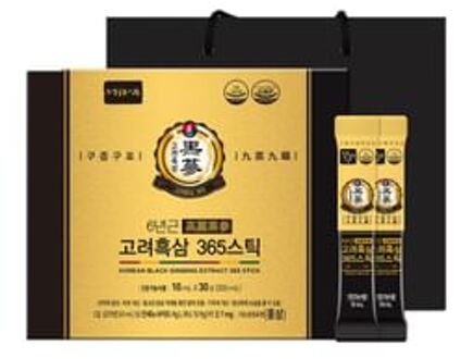 Korean Black Ginseng Extract 365 Stick 10ml x 30 sticks