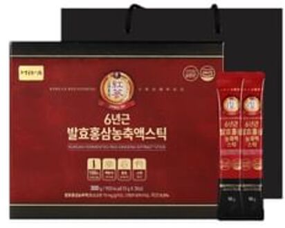 Korean Fermented Red Ginseng Extract Stick 10g x 30 sticks