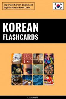 Korean Flashcards -  Flashcardo Languages (ISBN: 9789403787077)