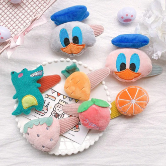 Korean Kids Girls Cartoon Cute Duck Bb Clip Princess Lovely Hairpin Clip Headdress Female Hairpin Baby Girl Hair Pins