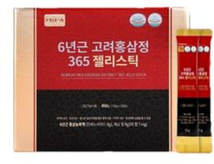 Korean Red Ginseng Extract 365 Jelly Stick 15g x 30 sticks