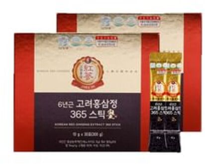 Korean Red Ginseng Extract 365 Stick 10g x 30 sticks