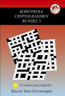 Korenwolf cryptogrammen - Boek Bas Oversteegen (9492247437)