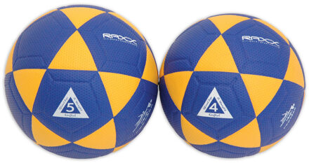 Korfbal College Line maat 4 geel blauw Blauw / geel