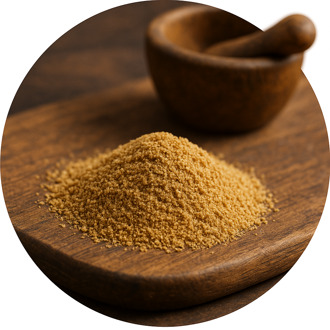 Korianderzaad gebroken