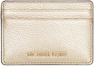 Korrelig Leren Kaarthouder Michael Kors , Yellow , Dames - ONE Size