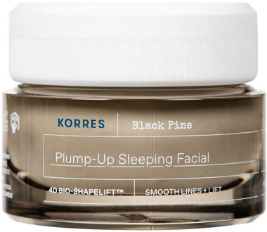 KORRES Black Pine 4D Bioshapelift Plump-Up Sleeping Facial 40ml