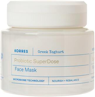KORRES Gezichtsmasker Korres Greek Yoghurt Probiotic SuperDose Face Mask 100 ml