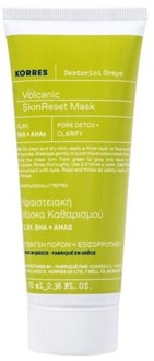 KORRES Gezichtsmasker Korres Santorini Grape Volcanic Skin Reset Mask 70 ml