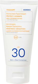 KORRES Zonnebrandcrème Korres Yoghurt Face Sunscreen SPF30 50 ml