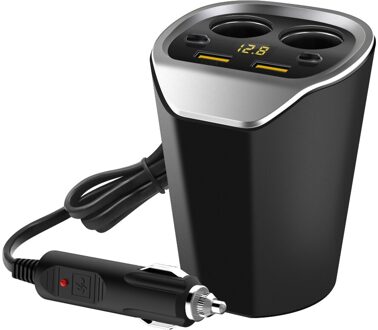 Korseed Multifunctie Sigarettenaansteker Splitter Power Adapter 3.1A 3 Usb Autolader Voor Telefoon Dvr Input Dc 12V - 24V