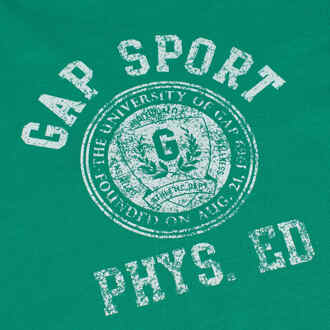 Kort sport T-shirt 793083 voor meisjes Groen