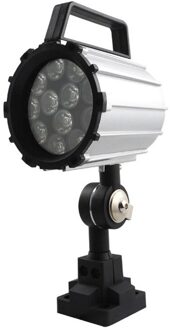 Korte Arm Led Verlichting 12W 24V ~ 36V Aluminium Verlichting 280Mm Voor Draaibank Cnc freesmachine