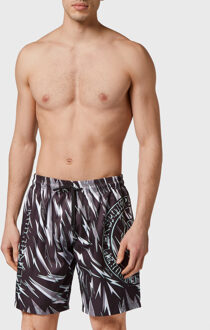 Korte Broek Tiger Zwart/Groen