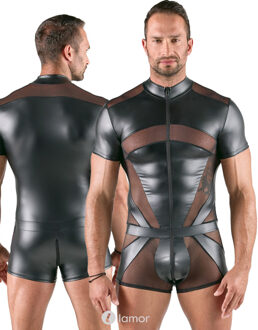 Korte Jumpsuit met Ritssluiting, SJ2150530 - Maat:: S