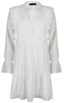 Korte jurk Lofty Manner , White , Dames - S