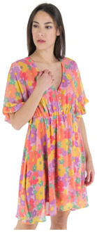 Korte jurken Fracomina , Multicolor , Dames - L,M,S,Xs