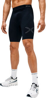 Korte Legging Heren zwart/wit - XL