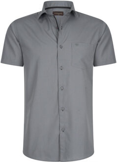 Korte mouw antraciet Grijs - XL