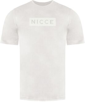 Korte Mouw Crew Neck Beige Heren Piek Katoen T-Shirt 0211 K002 0741