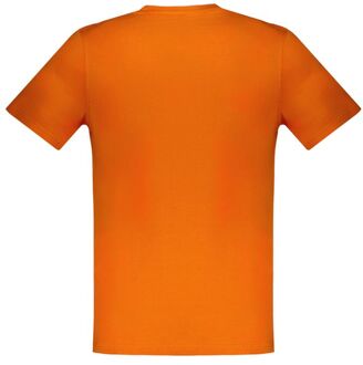 Korte Mouw Crew Neck T-shirt - maat Oranje