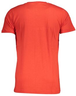 Korte Mouw Crew Neck T-shirt - maat XL Oranje