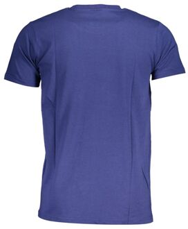 Korte Mouw Crew Neck T-shirt Paars - XL