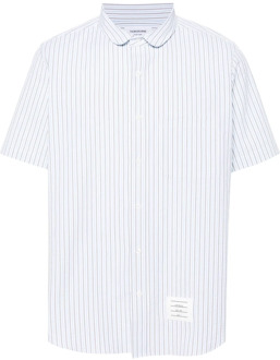 Korte Mouw Overhemd Thom Browne , Multicolor , Heren - L,M,S