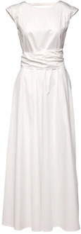 Korte Mouw Popeline Shirt Douuod Woman , White , Dames - Xl,L,M,S,Xs